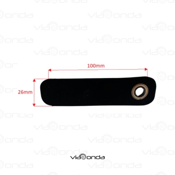Tag rfid uhf para andaime - 1142-atandcl10026 - viaonda rfid - medidas