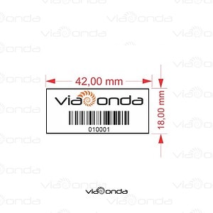 Tag rfid uhf para não metal - viaonda rfid
