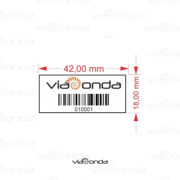 Tag rfid uhf para não metal - viaonda rfid