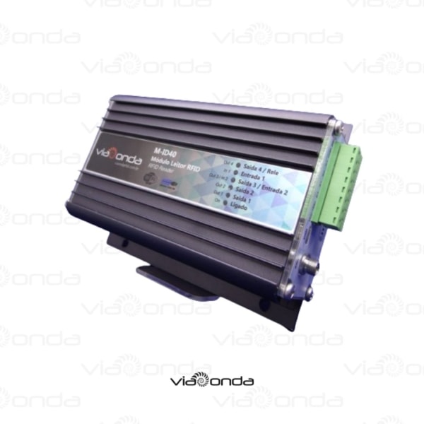 Leitor rfid uhf m-id40 wifi - lateral - viaonda rfid