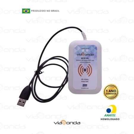 Leitor usb de mesa - m-id10s - viaonda rfid