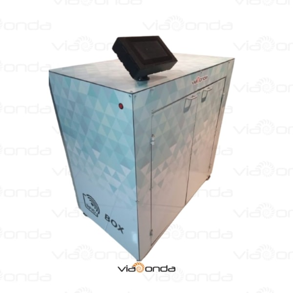 Box rfid viaonda - viaonda rfid - lateral