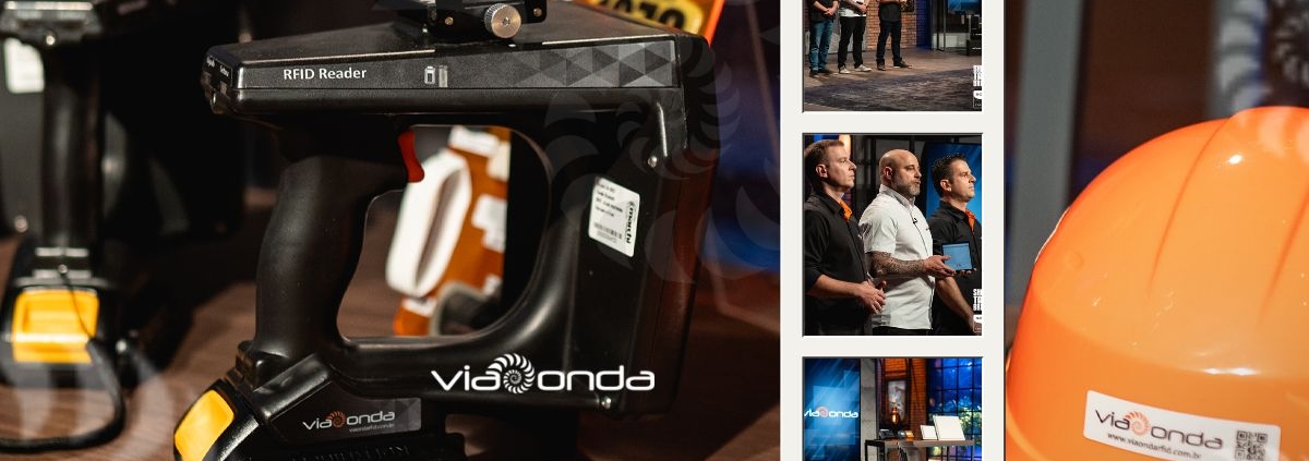 Diretores da viaonda rfid na participação do shark tank brasil-viaonda rfid