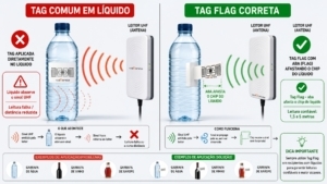 Exemplos de aplicação da tag no liquido - blog - viaonda rfid